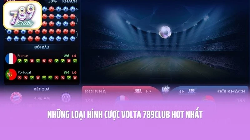 Volta 789CLUB - Chao Đảo Đấu Trường Với Tỷ Lệ Cược Khủng 3 Những loại hình cược Volta 789CLUB hot nhất